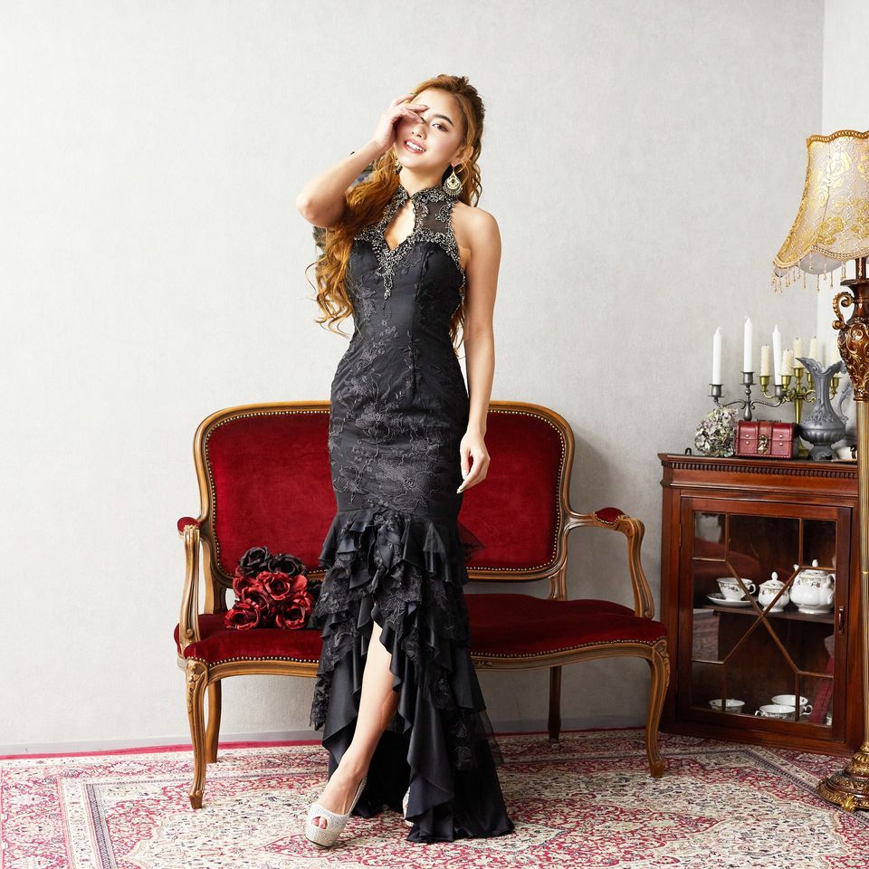 インターネット販売 Luxe Style リュクススタイル ロングドレス